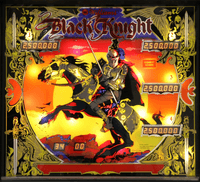 Image # 78739: Black Knight Illuminated Backglass