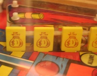 Image # 43780: Gun Men Modified Playfield - Drop Targets