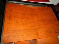 Image # 64438: Gun Men Schematic 
(We do not know which version of playfield this schematic supports.)