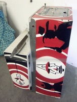 Image # 64445: Gun Men Cabinet - Left 
(This game has the modified playfield.)