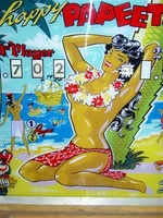 Image # 36338: Happy Papeete Backglass - Detail