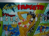 Image # 36337: Happy Papeete Backglass - Detail
