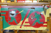 Image # 63522: Hits and Runs Cabinet - Front 
(Serial number A1283.)