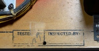 Image # 63531: Hits and Runs Under Playfield - Detail 
(Serial number A1283.)