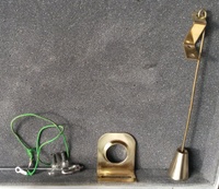 Image # 68704: Hockey Girl Mercury Tilt Switch and Pendulum Tilt 
(These original parts have been newly polished.From the game with serial number 619 22 18 5.)