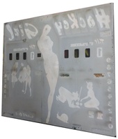 Image # 68706: Hockey Girl Backglass - Reverse 
(Serial number 619 22 18 5.)