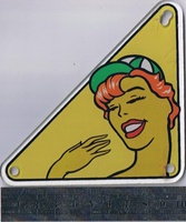 Image # 68714: Hockey Girl Playfield Plastic 
(From the game with serial number 619 22 18 5.)