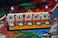 Image # 35867: Blackbelt Left Drop Target Bank 
(This is a regular production game.)