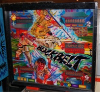 Image # 35858: Blackbelt Backglass 
(This is a regular production game.)