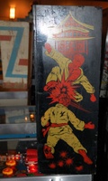 Image # 35873: Blackbelt Backbox - Right 
(This is a regular production game.)