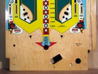 Image # 36641: Hot Tip Blank Playfield - Lower
