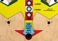 Image # 36644: Hot Tip Blank Playfield - Detail