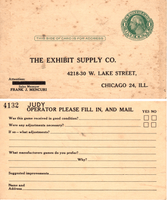 Image # 79651: Judy Operator Feedback Postcard
