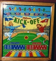 Image # 2801: Kick-Off Backglass