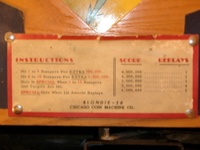 Image # 36438: Blondie Instruction Card