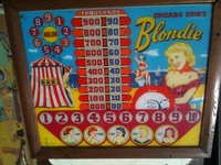 Image # 45813: Blondie Backglass