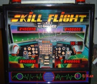 Image # 22279: Skill Flight Unbranded Game - Backglass