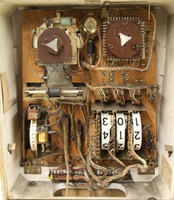 Image # 55685: Sky�Line Inside Backbox 
(The replay wheel on this game exceeds 15. It may be an after-factory replacement. This game is located in Europe.)