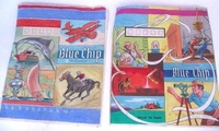 Image # 39824: Blue Chip Original Backglass Artwork 
(Artist is Lloyd Rognan.Pastels on paper.Dimensions of each are 25 1/4 inches by 21 1/4 inches.From the Estate of Lloyd Rognan.)