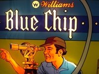 Image # 39513: Blue Chip Illuminated Backglass - Detail