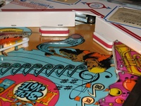 Image # 42329: Blue Note Sample Game - Lower Playfield 
(Serial number 01007 S.)