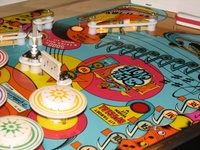 Image # 42328: Blue Note Sample Game - Middle Playfield 
(Serial number 01007 S.)