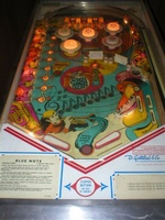 Image # 21365: Blue Note Illuminated Playfield 
(Serial number 02229.)