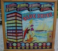 Image # 11969: Blue Skies Backglass