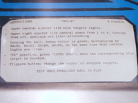 Image # 73085: UFO-X Instruction Card