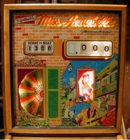 Image # 16736: Miss Annabelle Illuminated Backglass - Fully Open Fan