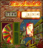 Image # 77057: Miss Annabelle Illuminated Backglass - Game Tilted
