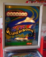 Image # 19660: Supersonic Illuminated Backglass