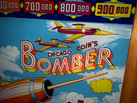 Image # 74469: Bomber Backglass - Detail