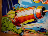 Image # 74470: Bomber Backglass - Detail