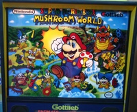 Image # 41159: Super Mario Bros. Mushroom World Backglass