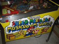 Image # 30032: Super Mario Bros. Mushroom World Cabinet - Right