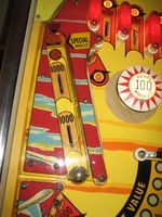 Image # 62168: Bon Voyage Early Production Upper Left Playfield 
(Serial number 1041.)
