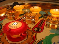 Image # 21544: Bonanza Illuminated Playfield - Detail