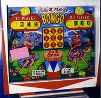 Image # 327: Bongo Backglass