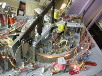 Image # 56487: Time Machine Under Upper Playfield 
(Serial number F/124.136.)