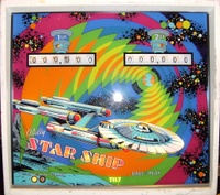 Image # 36741: Star Ship Backglass