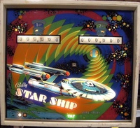 Image # 36742: Star Ship Illuminated Backglass