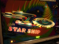 Image # 36744: Star Ship Illuminated Lower Backglass