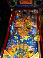 Image # 77453: Al's Garage Band Goes On a World Tour Early Production Illuminated Playfield 
(Serial number not given.)