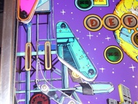 Image # 65546: World Defender Playfield - Detail 
(Serial number 6521.)