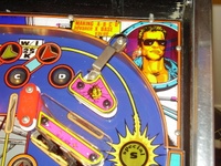 Image # 65539: World Defender Playfield - Detail 
(Serial number 6521.)
