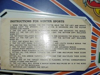 Image # 7059: Winter Sports Instruction Card
