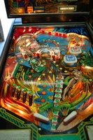 Image # 60149: Zira Illuminated Playfield 
(Serial number 458.)