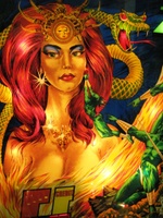 Image # 46321: Zira Illuminated Backglass - Detail