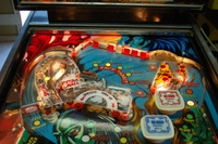 Image # 60150: Zira Illuminated Upper Playfield 
(Serial number 458.)